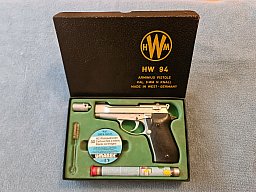 Weihrauch HW94 - Stainless - , Full-Set mit OVP, PTB 467, Beschuss 1992