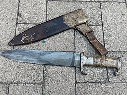 Altes Dolch Hauer Schwert 19 Jhd