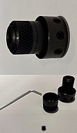 Schalldämpferadapter für C02 Pistole Beretta M 92 FS