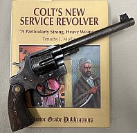 Colt NEW SERVICE "Target Model" Kal . .455ELEY frühes Modell LL 7,5 Bj um 1915