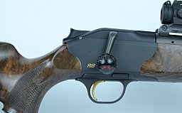 Kammergriffkugel Repetierkugel 26mm für Blaser R8 & R93 – Eichenlaub, Fischhaut & rotes Motiv – NEU