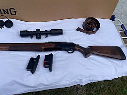BROWNING BAR 4X Hunter (LINKS) in .30-06, Minox und Aimpoint