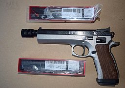 CZ 75 STANDARD IPSC 40 S&W mit Wechselläufen
