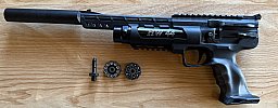Weihrauch HW 44 Pressluftpistole (PCP) im Kal. 5,5 mm Diabolo