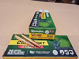 .300Blackout/120grs. Copper HP bleifrei Remington 20 stk. # SSZ Berka