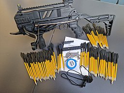 MAN KUNG Sobek - 185 fps / 80 lbs - Pistolenarmbrust + 66 Bolzen / Pfeile