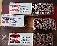 Konvolut Winchester ca. 125 Patronen Kaliber .357Mag