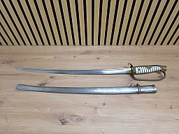 Japanischer Kyu Gunto Offizier Säbel (Shikito), Nummerngleich WW2 Japan