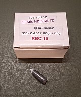 Reichenberg HDB Ogival Geschosse im Kaliber .30 / 108 Grains
