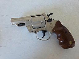 Smith & Wesson Combat Schreckschuss Revolver 9 mm R.K. vernickelt