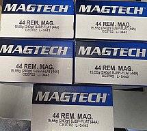 250 Schuss Magtech .44 Magnum