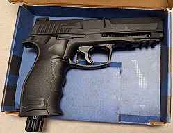 Umarex T4E TP 50 (HDP 50) CO2 RAM Pistole cal .50, unter 7,5 J, F, OVP, nur 3x benutzt