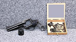 Erma-Werke Mod. ER772 Kal. .22 lr Sportrevolver – Zerlegt & Defekt / Teileträger / Bastler
