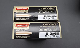 9,3x62 Norma Oryx 2 Schachteln losgleich Versandkostenfrei Munition Patronen für Jagd Drilling BBF