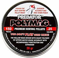 JSB Polymag Predator Diabolo Blei 6,35 mm .25 150 St. / Dose 1,68 Gramm (26 Grain) schwerer