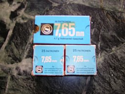 7,65 Pist. Munition
