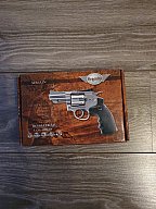 CO2 Revolver Umarex Legends S25 2,5 Zoll Lauf Vollmetall Nickel Finish Kaliber 4,5 mm Diabolo