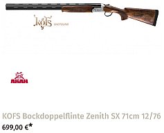AKAH Flinte unbenutzt