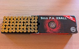 7x 50 GECO 9mm P.A. Knall Schreckschuss Platzpatrone Munition