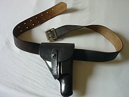 Pistolentasche Pistolenholster Koppelriemen Zweidornkoppel