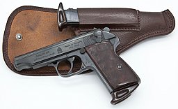 FÉG WALAM 48 – ägyptischer Behördenauftrag 1958 – 9 mm Browning kurz – E08004 – mit Holster