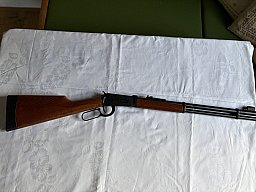 Western-Luftgewehr Carl Walther Modell Lever - Action Long Cal. 4,5 mm /177´´