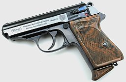 Pistole Walther PPK RZM 1934/35 in Präsentations-Schatulle