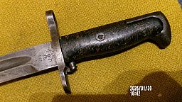 Selten, US Springfield Garand Bajonett M1905E1 von WT, nur 60000 produziert