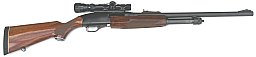 Vorderschaft-Repetierflinte Pumpgun Winchester 1300 Defender Kal. 12/76 Slug-Lauf, Bj. 1981, ZF, 1a