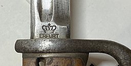 SCHONE 98 aN BAJONETT GEWEHR HERSTELLER ERFURT JARE 1906