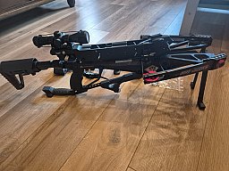 Armbrust Siege 300 + Zielfernrohr, Magazin und Zubehör