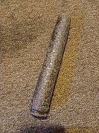 Bodenfund Stahlhülse 3,7 cm Flak 18 von 1940