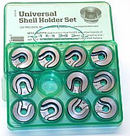 LEE Universal Press Shellholder SET Hülsenhalter 11 Stück für 115 Kaliber! 1,2,3,4,5,7,8,9,10,11,19