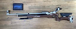 Walther LG 400 gebraucht, mit Nussbaumschaft