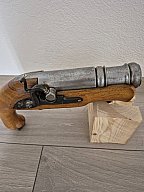 Handböller mit historischem Perkussionsschloss von Alfonso Menozzi (Sammlerstück)