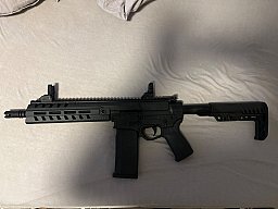 CO2-/Pressluftgewehr im Sturmgewehr-Design – ca. 5 Joule