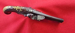 österreichische Steinschluss-Taschenpistole, ca. 1730/40