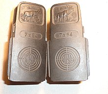 2 Jagdgewehrmagazine "Steyr 7x64