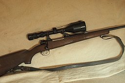 Mauser 30-06 Repetierbüchse Schwenkmontage Klappvisier
