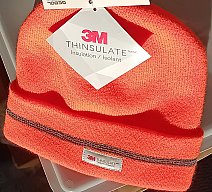 Jagd Strickmütze Cap signal orange
