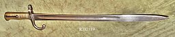 Schönes, seltenes Argentinsches Bajonett M 1878