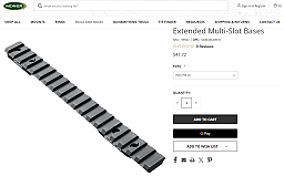 Weaver Extended Multi-Slot Remington 700