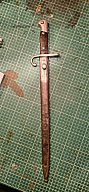 Historisches Bajonett Modelo Argentino 1909 – Weyersberg Kirschbaum Solingen mit Scheide
