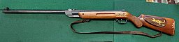 Sammlerstück mit Schnitzereien Luftgewehr Haenel Suhl Mod. III-56 kal. 4.5mm