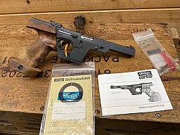 Matchpistole Sportpistole KK Walther GSP Kal..22lr, mit Papiere und Anschußzertifikat!