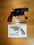 schöner Revolver Kal 9mm R.K. (.380 Knall)