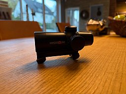 Blaser Hitpoint Pro Rotpunktvisier mit Sattelmontage, ideal für Drückjagden