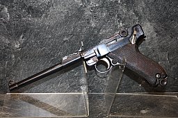 Lange Pistole 08 Ari DWM 1916 Kal 9mm Luger Nummerngleich # 4022