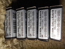 100 Schuss S&B .223 Rem. Teilmantel, SP, 55grs/3,6g, No. 2914