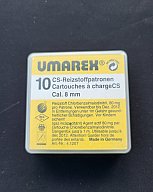Umarex Gaspatronen cal. 8mm, abgel. 2013